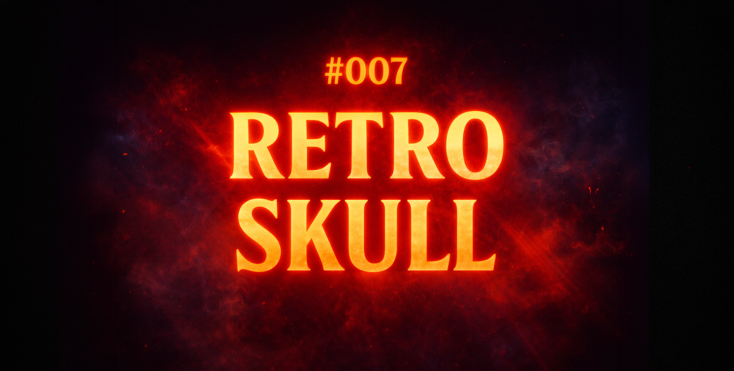 💀 #007 – Retro Skull